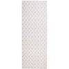 Clayre & Eef BNS64 Chemin de table 50x140 cm style campagnard Beige Gris Motif lapin