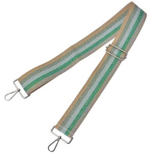 Juleeze JZBS0001 Sangle de sac 5x140 cm Beige Vert...