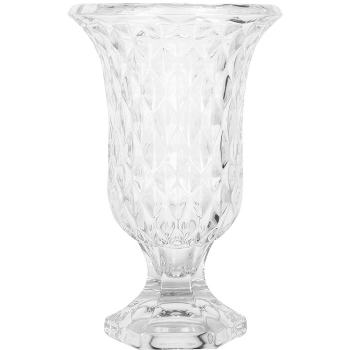 Clayre & Eef Vase en verre Ø 15x23 cm Transparent Design élégant