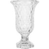 Clayre & Eef Vase en verre Ø 15x23 cm Transparent Design élégant