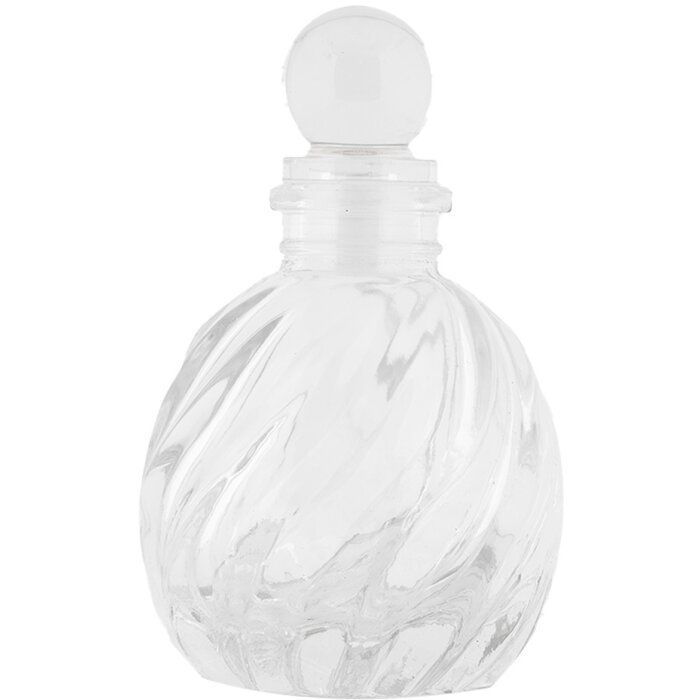 Clayre & Eef 6GL5036 Carafe en verre Ø 7x11 cm 100 ml Transparent