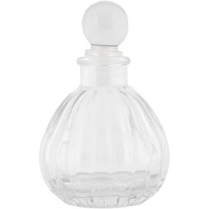 Clayre & Eef 6GL5038 Carafe en verre Ø 7x11 cm...