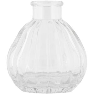 Clayre & Eef 6GL5038 Carafe en verre Ø 7x11 cm 100 ml Transparent