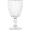 Clayre & Eef 6GL5046 Verre à vin 200ml Schliffdesign Ø8xH16cm Transparent