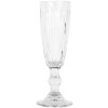 Clayre & Eef Flûte à champagne Diamantée Ø 7 cm Hauteur 20 cm 175 ml