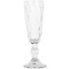 Clayre & Eef Flûte à champagne Diamantée Ø 7 cm Hauteur 20 cm 175 ml