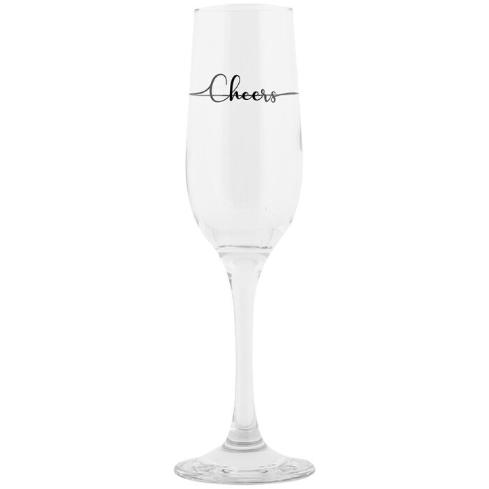 Clayre & Eef Flûte à champagne Cheers Design 200 ml