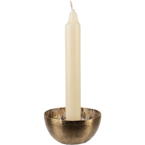 Clayre & Eef 65884 Chandelier Or Blanc Ø 8 cm Hauteur 4 cm