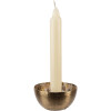 Clayre & Eef 65884 Chandelier Or Blanc Ø 8 cm Hauteur 4 cm