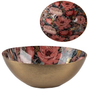 Clayre & Eef 65898 Plat Or Rose Fer 16x14x6 cm...