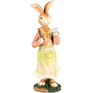 Clayre & Eef Décoration Lapin style campagnard...