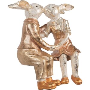 Clayre & Eef Figurine décorative Couple de...