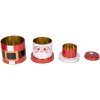 Clayre & Eef 6BL0135 Boîte de rangement 3 pièces design Noël Fer