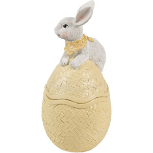 Clayre & Eef 6PR5129 Coupe avec couvercle Lapin de...