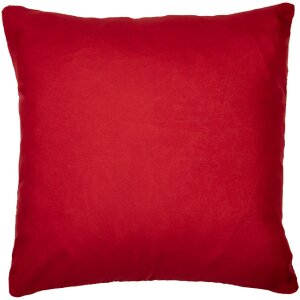 Clayre & Eef KT021.377 Housse de coussin rouge blanc...