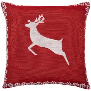 Clayre & Eef KT021.383 Housse de coussin 44x44 cm...