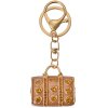 Juleeze JZKC0198 Porte-clés couleur or 4x2x4 cm avec strass