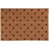 Clayre & Eef LVTMC Tapis de porte 60x40 cm Coco motif cœur