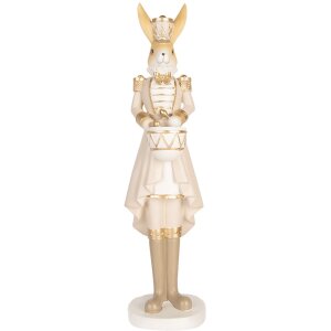 Clayre & Eef 6PR5468 Décoration lapin beige or...