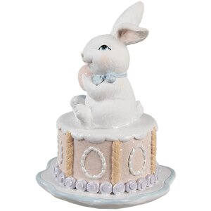 Clayre & Eef Lapin déco Ø 12x17 cm...