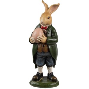 Clayre & Eef Lapin décoratif style campagnard...