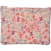 Juleeze JZTB0071 Trousse de toilette rose avec motif floral et broderie LOVE