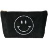 Juleeze JZTB0076 Trousse de toilette Noir 20x5x12 cm Motif smiley