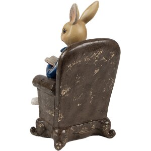 Clayre & Eef 6PR4416 Décoration Lapin 12x10x18 cm