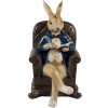 Clayre & Eef 6PR4416 Décoration Lapin 12x10x18 cm