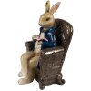 Clayre & Eef 6PR4416 Décoration Lapin 12x10x18 cm