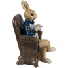 Clayre & Eef 6PR4416 Décoration Lapin 12x10x18 cm