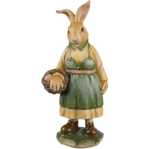 Clayre & Eef 6PR5187 Décoration Lapin 9x7x20 cm