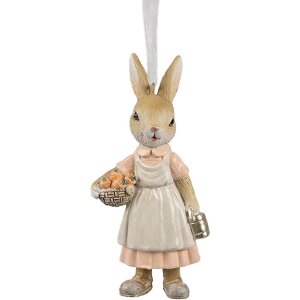 Clayre & Eef Décoration Pendentif Lapin style...