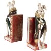 Clayre & Eef 6PR5495 Serre-livres Lapin blanc rouge or 25x11x31 cm