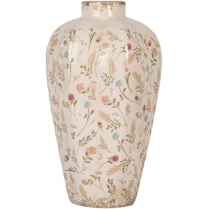 Clayre & Eef 6CE1937M Vase Céramique Beige...