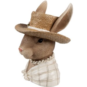 Clayre & Eef 6PR5131 Pot de fleurs Lapin style...