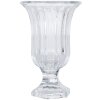 Clayre & Eef 6GL5029 Vase en verre Transparent Ø 12 cm Hauteur 19 cm