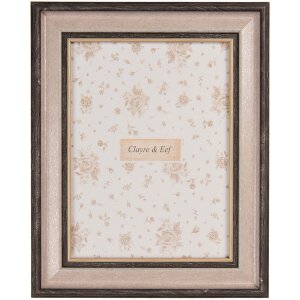 Clayre & Eef 2F1238M Fotorahmen 19x2x24 cm Boho Braun...