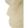 Mauro Ferretti Figurine décorative Cheval déchecs Quarzy 14x13x31 cm blanc or