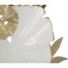 Mauro Ferretti panneau mural bouquet de fleurs 50,8x7x87 cm or blanc