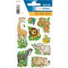 herma Étiquettes décoratives décor animaux de la jungle 3 feuilles