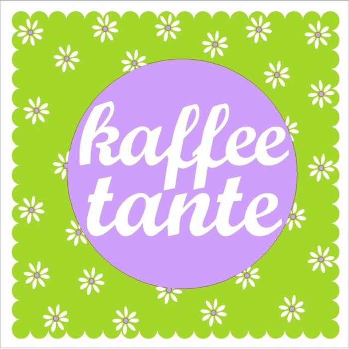 Serviettes en papier Tante Café-vert