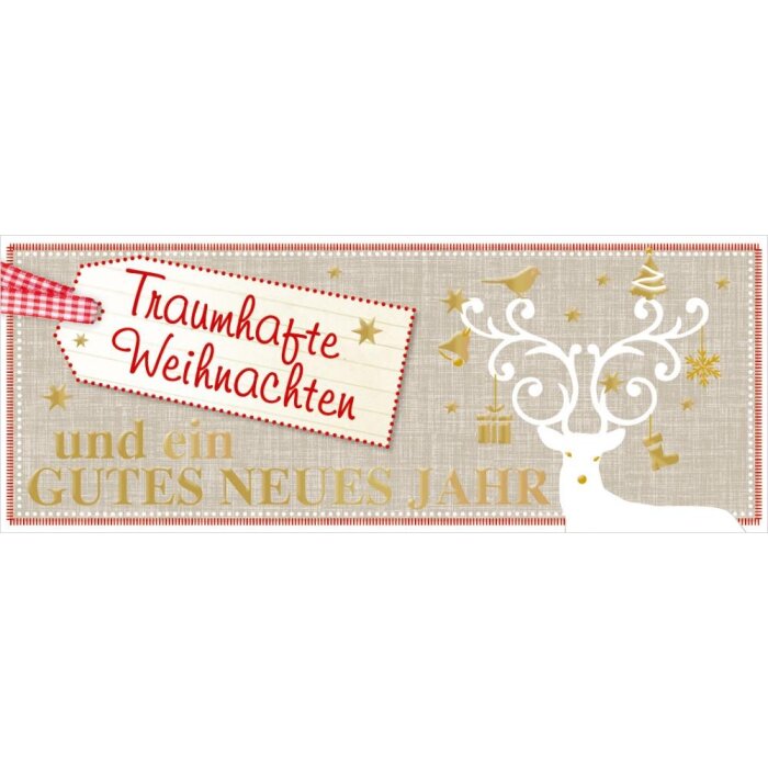 Artebene carte gaufrage-Noël de rêve-