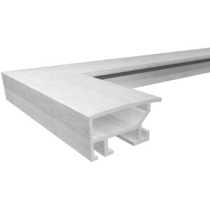 ALULINE 40x60 cm argent cadre alu