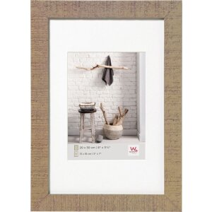 Walther Cadre photo en bois HOME beige brun 20x30 cm avec...