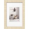 Walther Cadre en bois Home 20x30 cm blanc crème avec passe-partout 13x18 cm