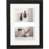 Walther Cadre de galerie Home noir 2 photos 10x15 cm (28x36 cm)