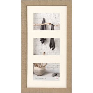 Walther Cadre de galerie HOME 3 photos 10x15 brun beige