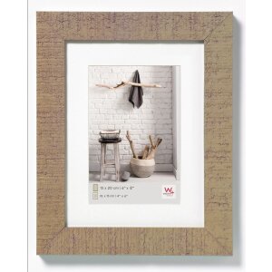 Walther cadre en bois HOME beige brun 15x20 cm avec...