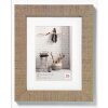 Walther cadre en bois HOME beige brun 15x20 cm avec passe-partout 10x15 cm